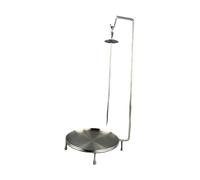 vreplrse Support Compact pour Barbecue, brochettes et Kebabs, idéal pour Les grillades en extérieur (viandes, Poissons, Poulet, volailles). Grille Verticale pour Poissons et saucisses.