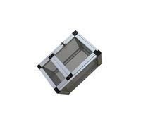 vreplrse Terrarium ventilé pour reptiles, mangeoire, grillage anti-scorpions pour reptiles, habitat pour geckos, bernard-l'hermite, serpents, lézards, cage pour , hérissons, conteneur portable,