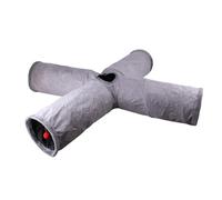 vreplrse Tunnel Pliable pour Chat, Jouet Amusant et Gonflable pour Lapins, Tente de Jeu Interactive 4 en 1 avec Balle pour des Heures d'amusement.