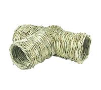 vreplrse Tunnels, Tubes et cabanes en Paille pour Hamsters, Jouets pour Petits Animaux aventuriers et explorateurs. Tunnel pour Hamster de 24 cm x 33 cm x 10 50 16 Facile à et Peu