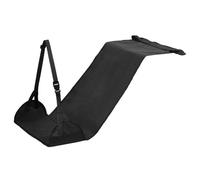 vreplrse Voyage - Hamac pour Les Pieds d'avion et de Bureau Qui Sert également de Repose-Pieds pour Enfants et Repose-Pieds Confortable avec suffisamment d'espace pour, Noir