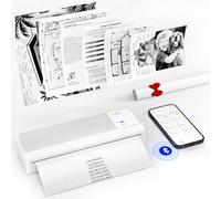 vretti Imprimante Mobile A4 pour Les déplacements, imprimante Thermique A4 Compatible avec Android et iOS, imprimante Mobile, Prend en Charge Le Papier Thermique A4 210 x 297 mm pour la Maison