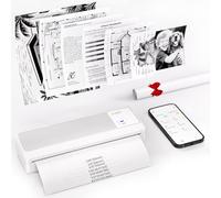 vretti Imprimante Mobile A4 pour Les déplacements, imprimante Thermique A4 Compatible avec Android et iOS, imprimante Mobile, Prend en Charge Le Papier Thermique A4 210 x 297 mm pour la Maison
