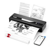 vretti Imprimante Thermique A4 Portable Bluetooth pour Étiquette & Document