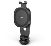 VRIG MG-03 Support de téléphone magnétique pour trépied Magsafe Cold Shoe pour iPhone, rotation à 360° pour trépieds, appareils photo