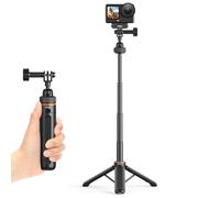 VRIG Mini perche à selfie 40 cm pour caméra d'action, tête réglable à 360°, poignée portable Vlog pour DJI Osmo Action 6/5 Pro/4/3, Insta 360 Ace Pro 2/Ace, Go Pro Hero 13/12/11/10/9
