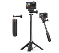 VRIG TP-35 Perche à selfie pour caméra d'action et selfie avec déploiement en une seule touche, 30 cm, léger et portable, compatible avec DJI Osmo Action 6/5 Pro/4, Insta360 Ace Pro 2, GoPro Hero 13