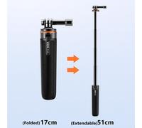VRIG-Trépied extensible pour perche à selfie,support portable pour Gopro 12,11,10,9,8,7,6,5 Osmo Action Insta 360 One R Bery Osmo - Type Tripod