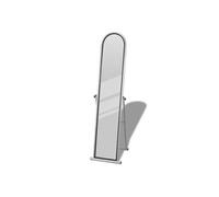 vidaXL Miroir autoportant rectangulaire pleine longueur Gris