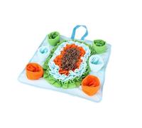 VRILU Tapis à renifler pour animaux de compagnie, tapis à renifler pour chiens, puzzle d'alimentation interactif pour l'ennui, encourage les compétences naturelles de recherche de nourriture pour