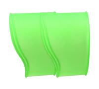 Vriusi Bandes en dentelle de football | 2 protections en silicone pour crampons de football | Bandes en dentelle antidérapantes pour une performance et un confort améliorés dans le sport, Vert, Refer