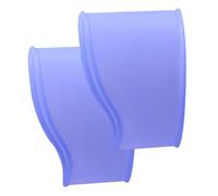 Vriusi Bandes en dentelle de football | 2 protections en silicone pour crampons de football | Bandes en dentelle antidérapantes pour une performance et un confort améliorés dans le sport, bleu, Refer