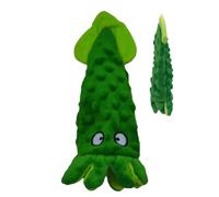 Vriusi Calamar en peluche à mâcher pour chien | Jouet couineur en peluche couineur pour chiots ennuyés pour chiens de petite, moyenne et grande taille pour sortir, camping