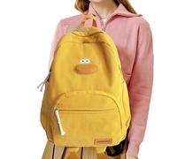 Vriusi Cute Animal Backpack | Cartoon Duck-Shaped Soft Backpack | Large Capacity Kids Schoolbag With Multiple Pockets For Children And Students, Fun And Functional Design, Fun Animal School Bag,