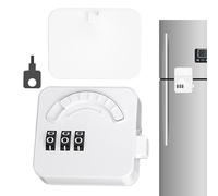 Vriusi Fridge Locks For Kids, Freezer Child Lock, Safety Lock For Appliances, Childproof Fridge Lock, Password Lock For Freezer, Multi-Functional Appliance Lock, Sticky Adhesive Lock, Child Safety Fri