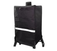 Vriusi Housse de protection pour fumoir horizontal, couverture de fumoir vertical 600D avec bandes réfléchissantes, housse de barbecue imperméable, housse de barbecue électrique robuste pour le