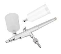 Vriusi Kit aérographe Professionnel pour Peinture Acrylique, Outils de pulvérisation pneumatique, kit aérographe sans Fil Rechargeable avec compresseur pour, Maquillage, Peinture et