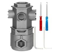 Vriusi Outil de robinet sous évier | Clé de plomberie multifonction pour un accès facile au drain de l'évier | Outil polyvalent de retrait d'écrou de robinet pour solutions de plomberie de salle de