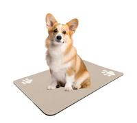 Vriusi Pet Food Placemat Anti-slip Dog Mat Waterproof Dog Bowl Mat Dog Water Distributeur Mat Quick Drying Pet Mat Cat Food Placemat Non-slip Pet Accessories Dog Bowl Mat For Floors Pet Feeding Mat