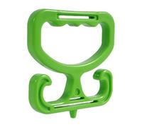 Vriusi Pince de sac robuste, poignée de support de sac d'épicerie, poignée de sac ergonomique, poignée de transport pour seau, outil de poignée d'épicerie, support de sac alimentaire, support de sac