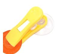 Vriusi Pince pour Aquarium en Forme d'algues, Clip d'alimentation pour légumes, Clip à Ventouse pour Aquatiques, Accessoires d'aquarium pour l'alimentation des Poissons, Clip de végétation
