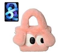 Vriusi Sac à bandoulière en Fourrure, Sac sous Les Bras en Peluche | Sac à Main d’Embrayage Souple - Pochette à Monnaie, Sac de Shopping léger, Sac fourre-Tout pour Dames et Filles, Automne Hiver