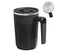 Vriusi Tasse de mélange électrique, Tasse à mélange automatique, Tasse à mélange de café, Tasse électrique portable, Tasse en acier inoxydable, Tasse de mélange à haute vitesse, Mélangeur de café