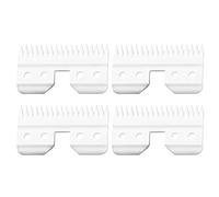 VRMETA Lot de 4 lames en céramique à alimentation rapide pour tondeuse Oster A5 et Wahl KM Series