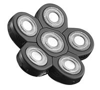 VRMETA Lot de 6 têtes de rechange pour rasoir électrique pour homme