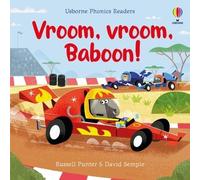 Vroom, vroom, Baboon! - Russell Punter - Usborne - broché - Roman cadet
