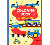 Vroom Vroom Vehicle Coloring Book