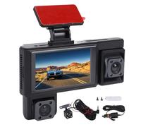 Vroomoto 360 Dash Cam 4 Canaux Haute Définition Vision Nocturne WiFi APP Contrôle pour Les Voitures