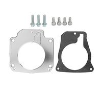 Vroomoto Adaptateur de Corps de Papillon LS, 4 Boulons à 3 Boulons, 75 Mm, | Construction en Aluminium, Entretoise de Collecteur D'admission, Montage de Collecteur de 102 Mm, Matériel de Montage et