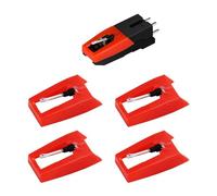 Vroomoto Aiguille de Tourne-disque pour un Son Original Riche, Aiguille de Remplacement pour Cartouches Platines, Installation Simple et Rapide, Indispensable les