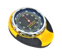 Vroomoto Altimètre Extérieur Portable, Compteur Météo, Altimètre Numérique, Baromètre, Multifonction, sans Batterie, ABS avec Mousqueton pour Le Camping, la Randonnée,