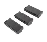 Vroomoto Batterie de Drone Batterie de Remplacement Quadcopter 3PCS 750mAh 3.7V au Lithium Rechargeable avec Boîtier en Plastique pour P8 A13 A15 K6max K9max K10max