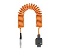 Vroomoto D-Tap Lemo - Câble d'alimentation OB à 2 Broches, Tête Rotative à 180 Degrés, Fil tressé en Nylon, Caméras, Cordon de Batterie, Accessoires GB
