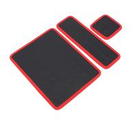 Vroomoto Ensemble de Tapis à Outils Magnétiques, 3 Tailles, Aimants de | Surface en PVC, Résistante à L'huile et à la Graisse, Utilisation dans la Réparation Automobile en Garage, Surfaces