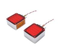 Vroomoto Feu Arrière de Remorque LED 60 LED Double Face 10-30 V DC
