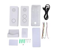 Vroomoto Intercom sans fil avec déverrouillage à distance, conversation bidirectionnelle, pour appartements, villas, salles de soins, idéal pour la maison