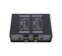 Vroomoto Isolateur de Son, éliminateur de Bruit en Boucle Terre, Interface Professionnelle à Double Canal, Studio, Maison, Voiture, Divertissement