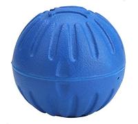 Vroomoto Jouet à Mâcher pour Chien, Balle Interactive pour Morsure d'animal de Compagnie, Jouet de Dentition Chiot, Nettoyage des Dents, Balle EVA avec Odeur Unique et Taille (Bleu)