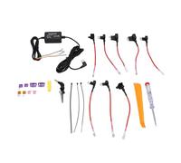 Vroomoto Kit de Câblage de Caméra Tableau Bord, Type C, Protection Basse | Entrée 12 V-28 V, Câblage 3,2 M, Surveillance du Stationnement 24 Heures sur 24, Câble de Chargeur de Voiture, Fusible de
