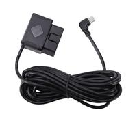 Vroomoto Kit de Câblage pour Caméra de Tableau Bord Câble d'alimentation OBD Câble Câblé USB C pour Caméra Tableau Bord Adaptateur d'alimentation USB Type C OBD II 11,5 Pieds
