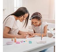 Vroomoto Lampe à Ongles LED Sèche-ongles Lampe de Polymérisation des Mini Gel Vernis Sèche- Lumière LED 60s Minuterie Double Source de Lumière Type C Rechargeable pour Gel