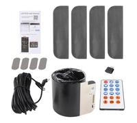 Vroomoto Lumière Colorée Yeux du Diable, Panneau de Voiture Led Programmable pour Pare-brise, TéléCommande, Commande Vocale Via Application (k-7)