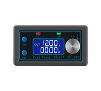 Vroomoto Module Convertisseur DC DC Step Up Boost Converter Régulateur de Tension 0,6-36 V 5 A Écran LCD Module de Courant Constant à Tension Constante avec Ventilateur Contrôle