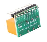 Vroomoto Module de Relais DPDT Carte de Commutation D'inversion polarité Carte Commutation D'inversion polarité DC 5 V Relais 1 Canal Module