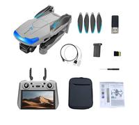 Vroomoto Moteur sans Balais GPS Retour 2,7 K HD Quadricoptère télécommandé à Double Caméra, Mini Avion Pliable pour Débutants Adultes Garçons Filles (-1)