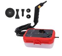 Vroomoto Nettoyeur à Vapeur Portatif, Machine de Nettoyage à Vapeur à Haute Température avec Têtes de Brosse pour Hotte de Cuisine, Meubles de Voiture (Rouge)